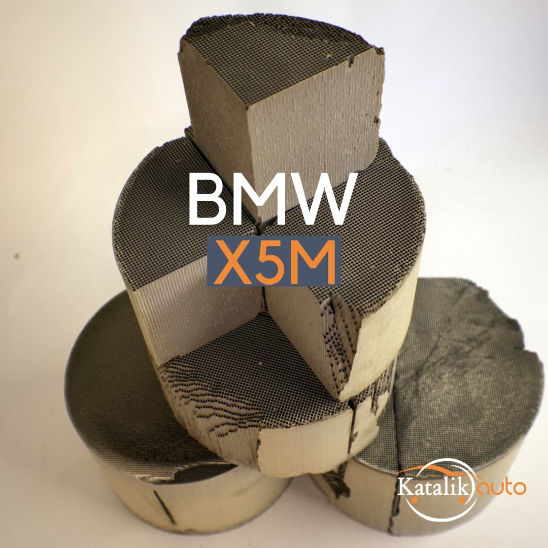 Фото катализатора с BMW X5M